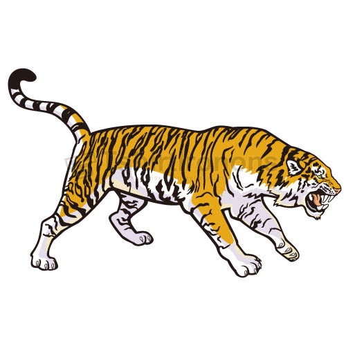 Tiger T-shirts Iron On Transfers N5614 - Click Image to Close